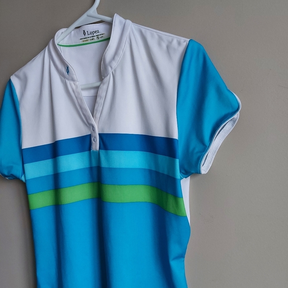 LOPEZ ♡ Ladies Golf Top - Picture 3 of 8